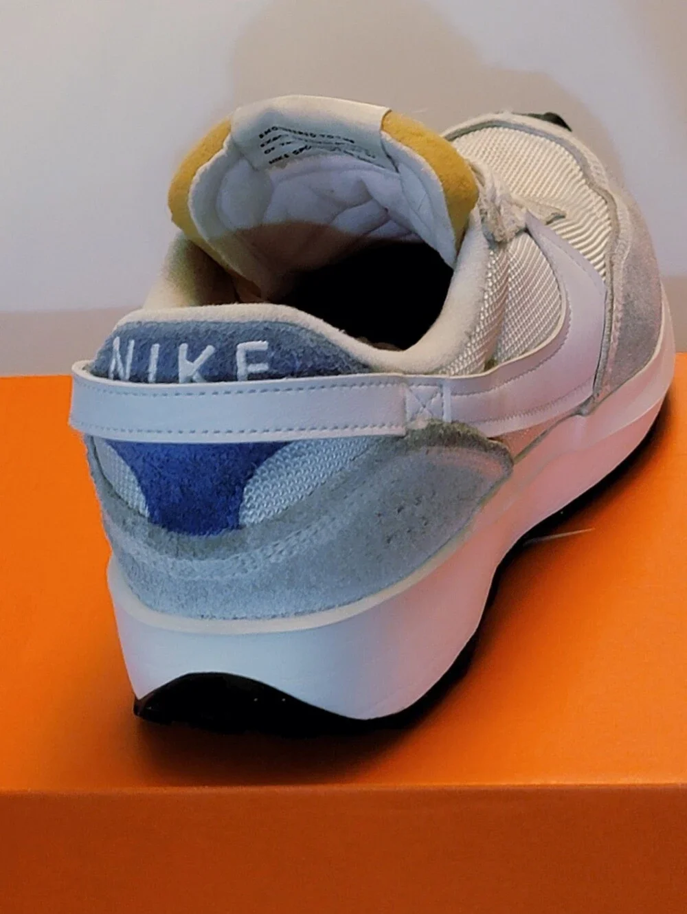 Nike Waffle Debut Vintage 'White Game Royal' DX2931-400 Size 8.5 Women's